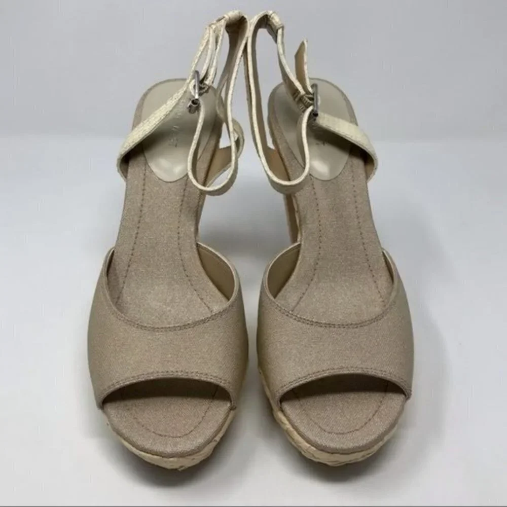 Nine West Casting Platform Sandals w/Reptile 10M